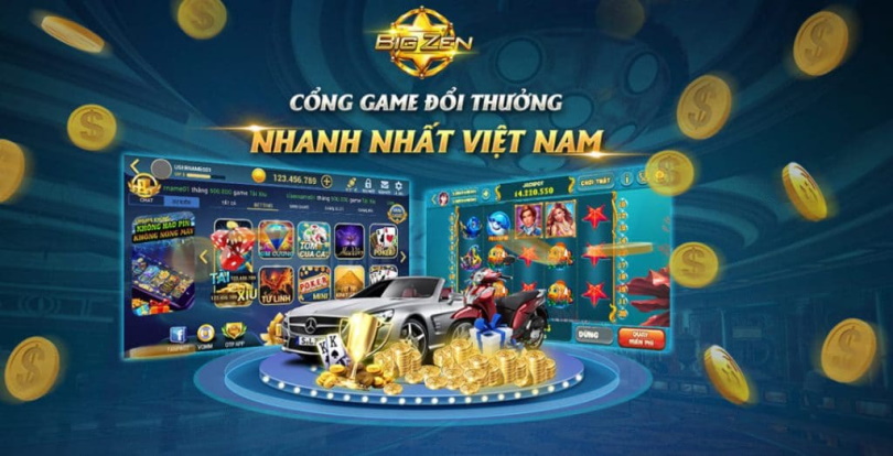 BigZen Club – Đổi thưởng siêu tốc với game bài đổi thưởng nhanh nhất Việt Nam