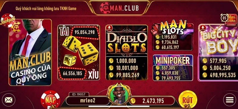 Link vào ManClub – Có gì nổi bật tại siêu phẩm game đổi thưởng Man Club?